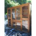 Huge Satinwood Bookcase ( 220 x 245 x 32 cm )