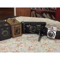 Collection of 4 Kodak Cameras