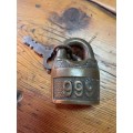 Vintage Lock and Keys( 6cm )