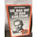 Vintage HNP Jaap Marais Election Poster Blocked ( 51 x 78 cm )