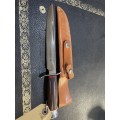 Brasilian Dagger in Leather Sheeve