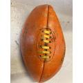 Vintage Leather Springbok Rugbyball