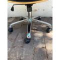 Eames Type Genuine Leather Swivel Office Chair