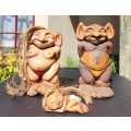 Vintage Troll Family designed by Christian and Paul Marshland