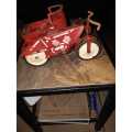 Tinplate Motorcycle and Sidecar by Jabula Toys (25 cm )