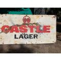 Original Castle Lager Enamel Sign ( 175 x 84 cm )