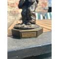 Bronze Sculpture : Die Ou Kaapse Skollie , Prof. Robert Bain