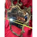 Beautiful Frensch Ornate Gilded Mirror ( 114 x 70 cm )
