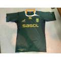 Rugby : Springbok Players Jersey vs British Lions 2009 , no number