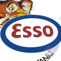 Enamal Esso Sign ( 30 cm diameter(