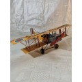 Tinplate WW1 Bi Plane ( 39 cm )
