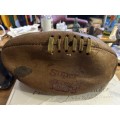Rugby Ball: Genuine Leather Super Test Ball
