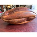 Rare Rugby Ball: 8 Panel 1950`s