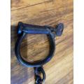 Vintage Pair of Handcuffs with Key