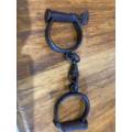Vintage Pair of Handcuffs with Key