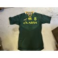Rugby: Springbok Players Jersey no 12