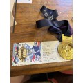 Rugby : Worldcup 2015 Players Medal plus Ticket