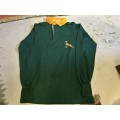 Rugby Jersey : Springbok 1980s  Jersey