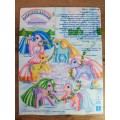 My Little Pony G1 - Backcard for Perfume Puff Pony Lavender Lace