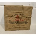 Antique Lion Matches - Sealed Parcel of 10 Wooden Boxes