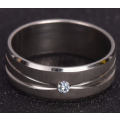 Ladies Stainless Steel Ring