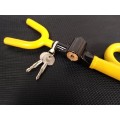 FOR SALE ::: Universal Car Steering Wheel Security Lock (Yellow)