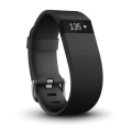 Fitbit Charge HR Heart Rate and Activity Tracking Wristband Black Large Device Only