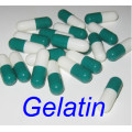 Empty capsules - gelatin size `0` - Green / White - 1000 capsule pack