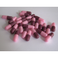 Empty capsules - gelatin size `0` - Pink / Amethyst - 1000 capsule pack