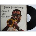 LOUIS ARMSTRONG - HUMS AND PLAYS THE BLUES - RSA VG / VG-