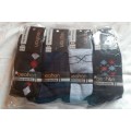 12 Pairs Top Quality Casual/Business Cotton Socks - Various Colours - CraZe Auction !