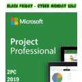 **Black Friday Special**Microsoft Project Professional 2019 | 2Pc | Key and Download