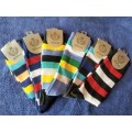 3 Pack Quality Unisex Striped Socks | Various Colours  ~ CraZe Auction !
