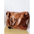 **CraZe Auction**6 Compartment | Quality Durable Faux Leather Bag ~ Various Colours