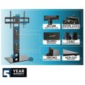 Mountright Tv Mount Floor Standing Swivel Bracket Adjustable 27-60` - Black