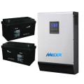Mecer 3kVA/3kW Inverter With 2X 200Ah Deep Cycle Battery Kit
