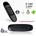 C120 2.4GHz Air Mouse with Keyboard, Gyroscope & Somatic Gaming Functionality