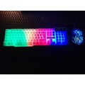LED Illuminated gaming combo - keyboard and mouse