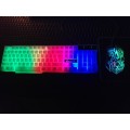 LED Illuminated gaming combo - keyboard and mouse