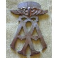 Antique Steel AA Badge!!
