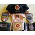 2 SAI Collection, Belt, Beret and flashes with 10 year service medal!!