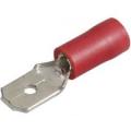 2 Pieces Hellerman Tyton red pre-insulated terminals.