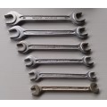 Gedore  8 to 19mm stubby spanner set.