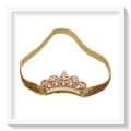 .ADORABLE BIRTHDAY PARTY GOLD BAND PRINCESS CROWN HEAD/HAIRBAND BABY/TODDLER ACCESSORY