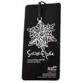 Creative 3d Mini Metal Snowflake Silver Plated Bookmark