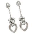 Stunning 9.62 cts Natural White Pearl , Solid .925 Sterling Silver Earrings