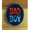 BDG766 Bad boy round badge patch