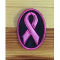 BDG41 Biker Breast cancer awareness badge patch