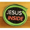 BDG781 Jesus inside badge patch
