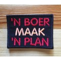 BDG223 Afrikaans 29 Boer maak `n plan badge patch